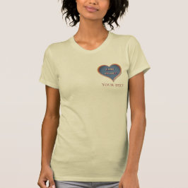 Line Dance Liebe Herzstück T-Shirt