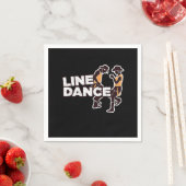 Line Dance Line Dancing Cowboy Boots Country Gesch Serviette (Beispiel)