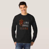 Line Dance Squad Line Dancing Western Crew Dance T T-Shirt (Vorne ganz)