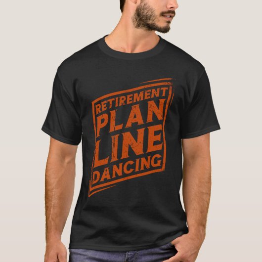 Line Dance Western Dancer Line Dancing Western Dan T-Shirt (Vorderseite)