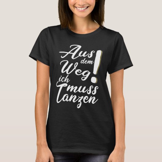 Line Dance Women's Linedancer Country Western T-Shirt (Vorderseite)