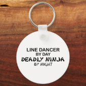 Line Dancer Deadly Ninja by Night Schlüsselanhänger (Vorderseite)