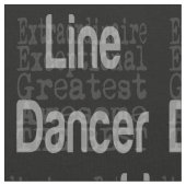 Line Dancer Extraordinaire Stoff (Nahaufnahme)