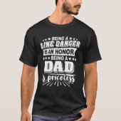 Line Dancer Father Line Dancing  2 T-Shirt (Vorderseite)