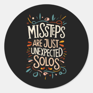 Line Dancer Funny Line Dance Quote Line Dance 1 Runder Aufkleber