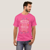 Line Dancer Funny Line Dance Quote Line Tanz T-Shirt (Vorne ganz)