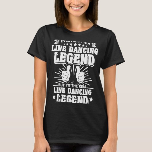 Line Dancer Line Dancing Line Dance 5 T-Shirt (Vorderseite)