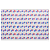 Line Dancer mit amerikanischem Flag Stoff (Yard (91,4 cm))