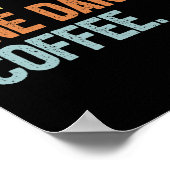 Line Dancer Sprichwort Line Dance Poster (Ecke)