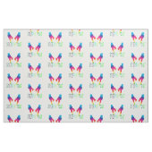 Line Dancer Steppin' Out Neon Rainbow Fabric Stoff (Fat Quarter (45,7 x 55,9 cm))