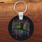 Line Dancer (v1) Schlüsselanhänger (Vorderseite)