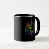 Line Dancer (v1) Tasse (VorderseiteRechts)