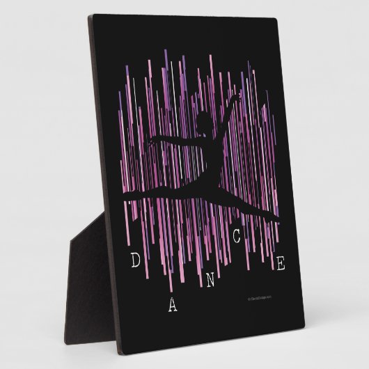 Line Dancer (v4) Plaque Fotoplatte (Seite)