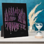 Line Dancer (v4) Plaque Fotoplatte (Seite)