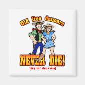 Line Dancers Magnet (Vorne)