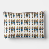 Line Dancers Zubehörtasche (Rückseite)