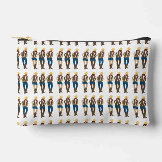 Line Dancers Zubehörtasche (Vorderseite)