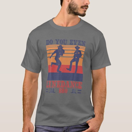 Line Dancing Country Western Music Lover Line Danc T-Shirt (Vorderseite)