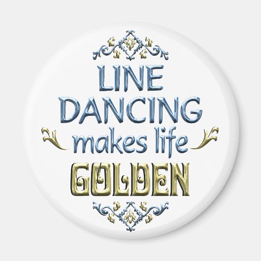 Line Dancing is Golden Magnet (Vorne)