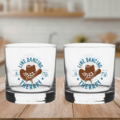 Line Dancing Is My Therapy Funny Dance  Whiskyglas