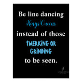 Line Dancing Kings/Queens II Poster (Vorderseite)