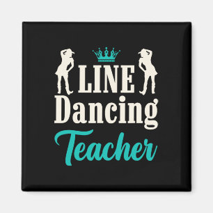 Line-Dancing-Lehrerin Magnet