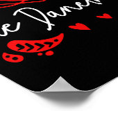 Line Dancing Line Dance 1 Poster (Ecke)