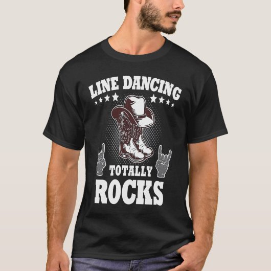 Line dancing Line Dancer Line Dance 1 T-Shirt (Vorderseite)