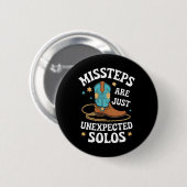 Line Dancing MisSteps sind nur unerwartet Solos Li Button (Vorne & Hinten)