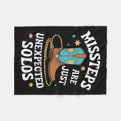 Line Dancing MisSteps sind nur unerwartet Solos Li Fleecedecke (Vorderseite (Horizontal))