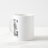 Line Dancing Mutter Tänzer Land - Nur eine Linie D Kaffeetasse (Vorderseite Links)
