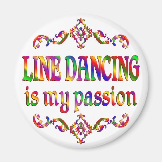 Line Dancing Passion Magnet (Vorne)
