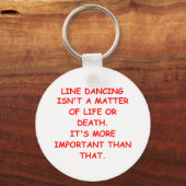 line dancing schlüsselanhänger (Vorderseite)