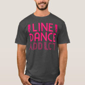 Line Dancing Synchonized Choreograf Group T-Shirt (Vorderseite)