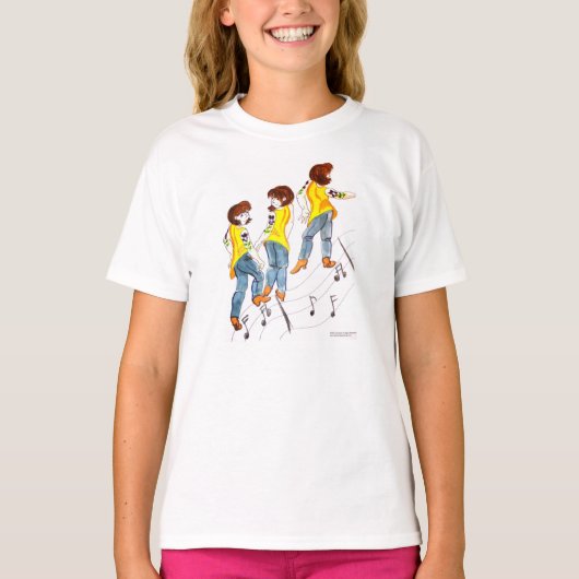 Line Dancing T - Shirt (Vorderseite)