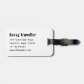 Line Dancing Travel Geschenk Cowboy Boots Personal Gepäckanhänger (Rückseite horizontal)