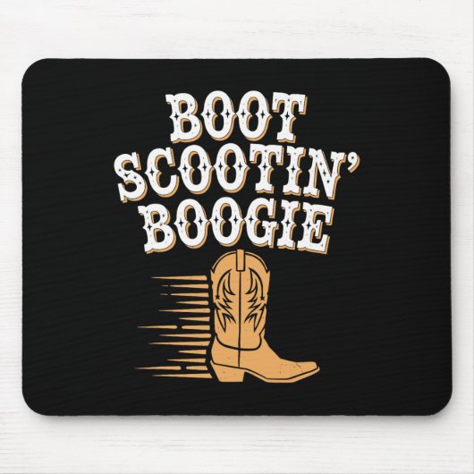 Line Dancing und Western Dance Moves for Country m Mousepad (Vorne)