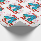Line Dancing Western Cowboy Boots Boot Scootin' Geschenkpapier (Ecke)