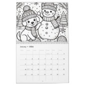 Line Drawings of Cats and Dogs Kalender (Jan 2026)