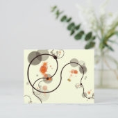 Line Edge3 Postkarte (Stehend Vorderseite)