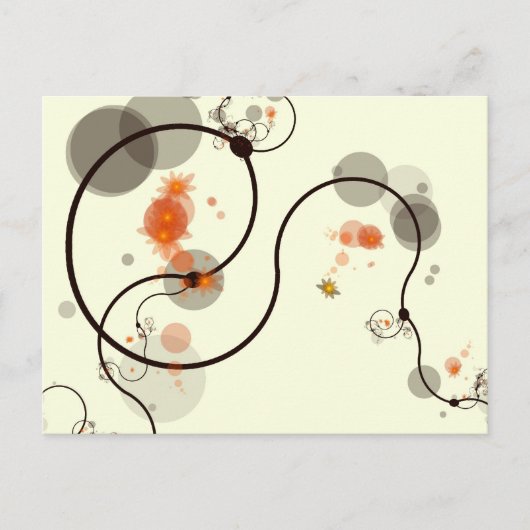 Line Edge3 Postkarte (Vorderseite)