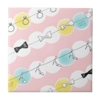 Line Line Ribbon Shoes Fliese