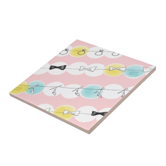 Line Line Ribbon Shoes Fliese (Seite)