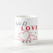 Line of Hearts Light of Love Kaffeetasse (Mittel)