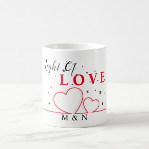 Line of Hearts Light of Love Kaffeetasse