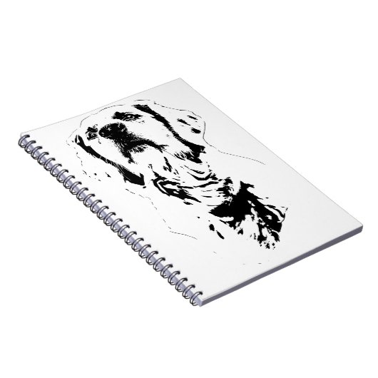 Line Study, Calm Journal Notizblock (Rechte Seite)