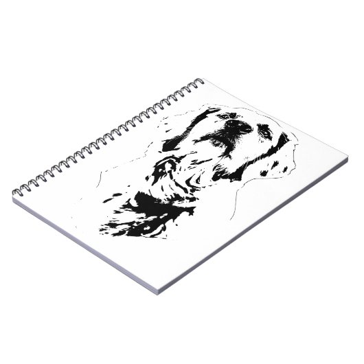 Line Study, Calm Journal Notizblock (Linke Seite)