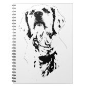 Line Study, Calm Journal Notizblock (Vorderseite)