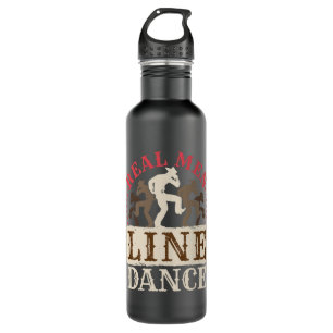 Line Tance Tance Men Edelstahlflasche