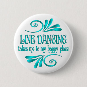 Line Tancing Happy Place Button